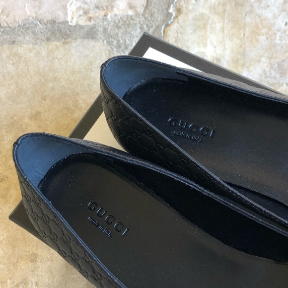 NIB Gucci Microguccissima soft ballet flat sz 8.5 - Picture 4 of 8
